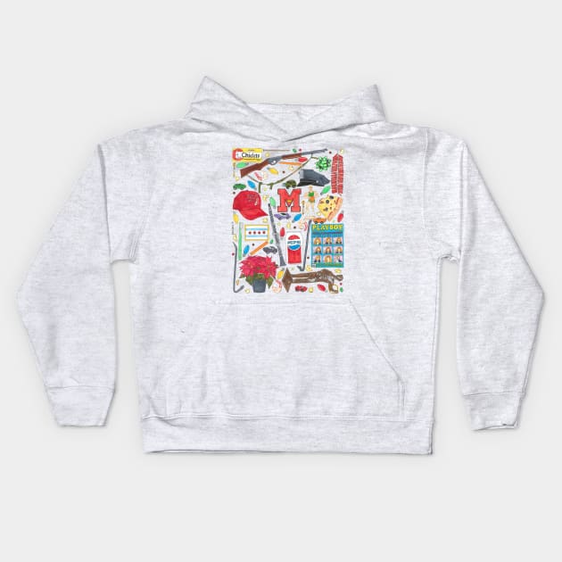 Home Alone Kids Hoodie by TheStuffOfHorrorMovies